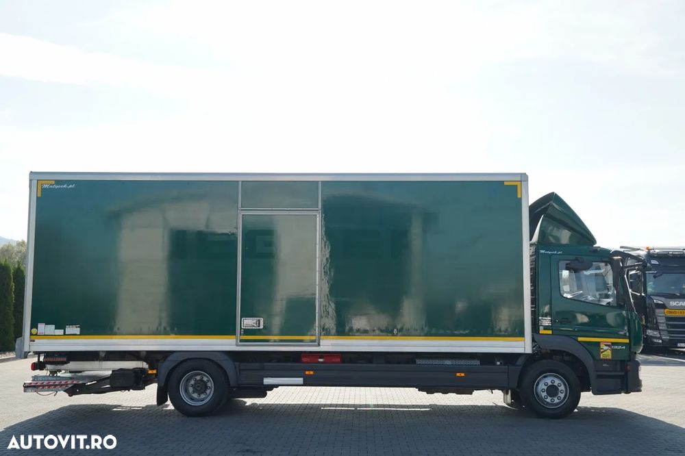 Mercedes-Benz ATEGO 1324 / CONTAINER - 7,5 M / 4x2 / DHOLLANDIA LIFT / UȘI LATERALE / EURO 6 - 7