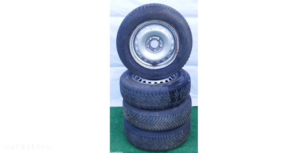 KOMPLET KÓŁ STALOWYCH Z OPONAMI 6.5" x 15" 5x108 ET42 9831777877 - 1