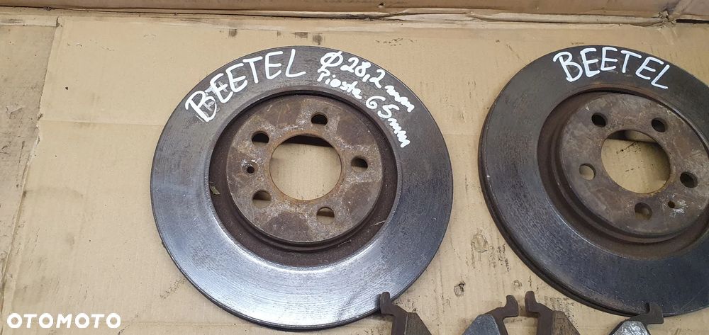 Tarcze hamulcowe klocki przód przednie 280mm VW New Beetle - 2