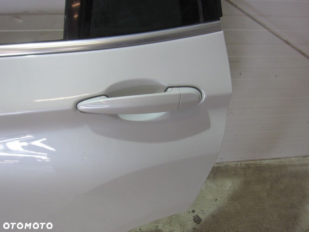 BMW X3 F25 A96 MINERAL WEISS BIAŁA PERŁA DRZWI LEWE TYLNE LEWY TYŁ BIAŁE - 5