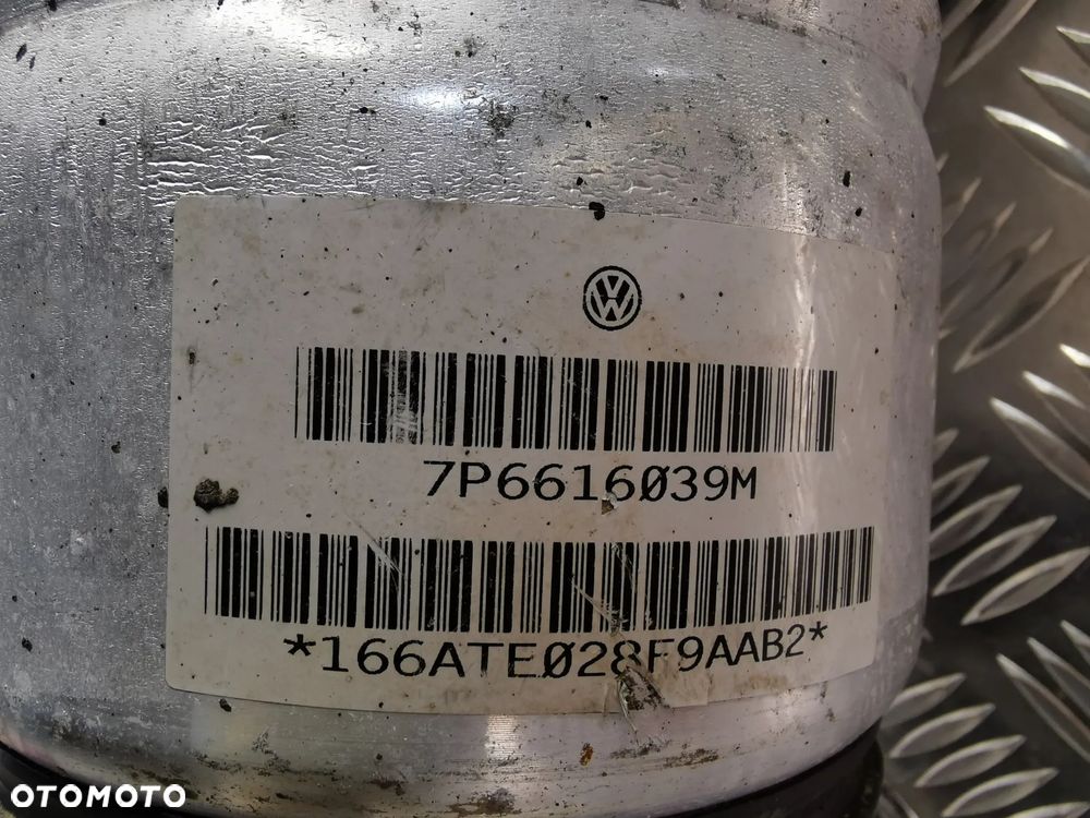 VW TOUAREG 7P 10-18R AMORTYZATOR PNEUMATYCZNY MIECH PRZOD LEWY 7P6616039M - 2