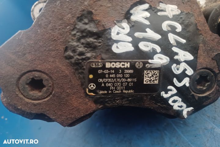 Pompa inalta presiune A6400700701 0445010120 Mercedes-Benz A-Class W1 - 3