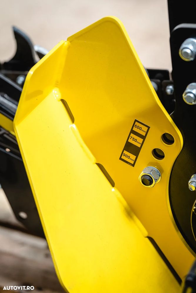 Trencher sapare santuri mini-excavator Digga Mini Bigfoot - 13