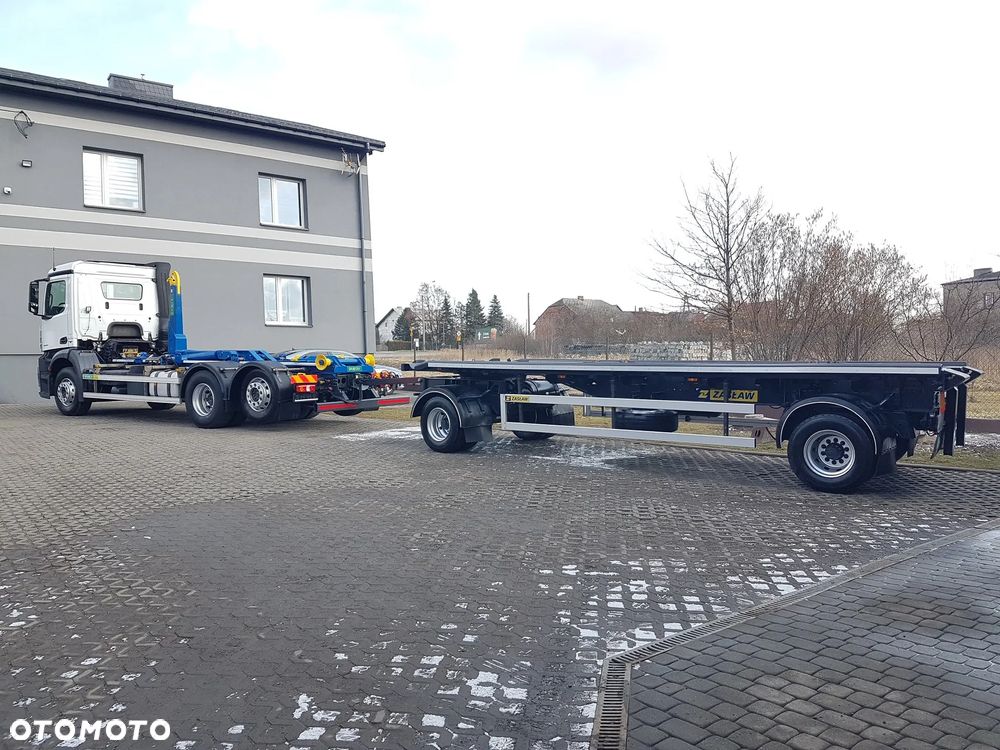 Mercedes-Benz ANTOS ACTROS HAKOWIEC 3 OSIE 6x2 KLIMA HAKOWIEC DO KONTENERÓW - 40