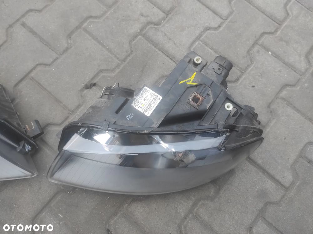 AUDI A3 8P 03-08R LAMPA LEWA PRAWA PRZEDNIA LEWY PRAWY PRZÓD BIXENON SKRĘTNY EUROPA 8P0941029R ORYGINALNE CAŁE WYSYŁKA !!!!! - 4