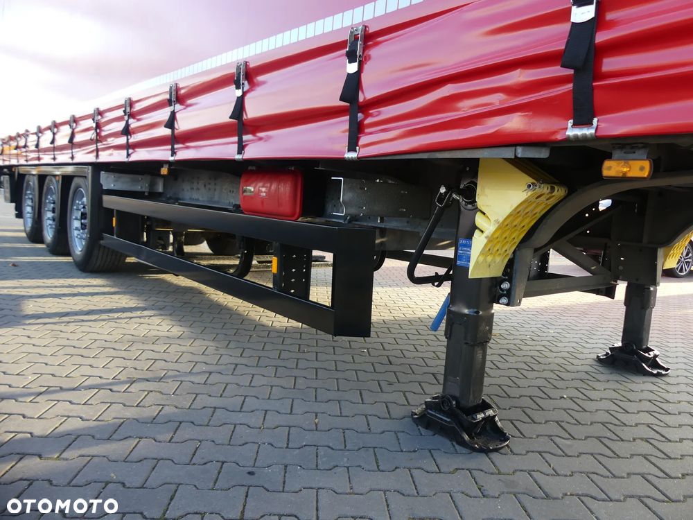 Schmitz Cargobull FIRANKA / VARIOS / IDEALNY STAN / OŚ PODNOSZONA / - 13