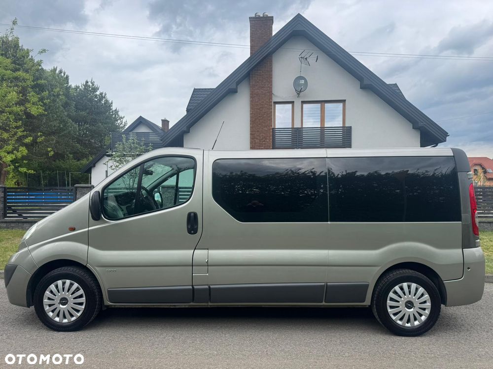 Opel VIVARO L2H1 Długi Klima Elektryka Skóry Dubel Kabina 6os Brygadówka Hak - 28