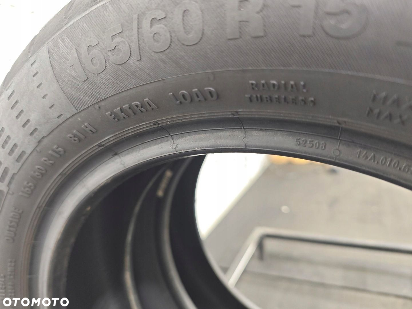 165/60R15 continental 2021 opony letnie 6,5mm 50652 - 7
