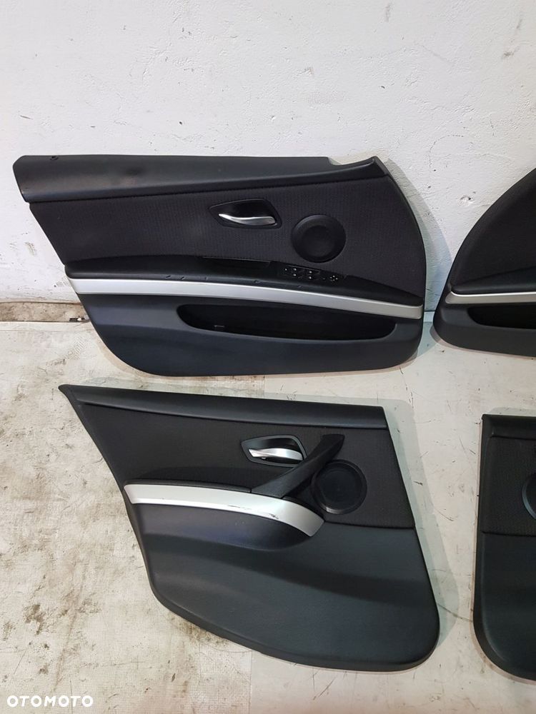 boczki tapicerka drzwi bmw seria 3 e91 lci eur komplet - 2