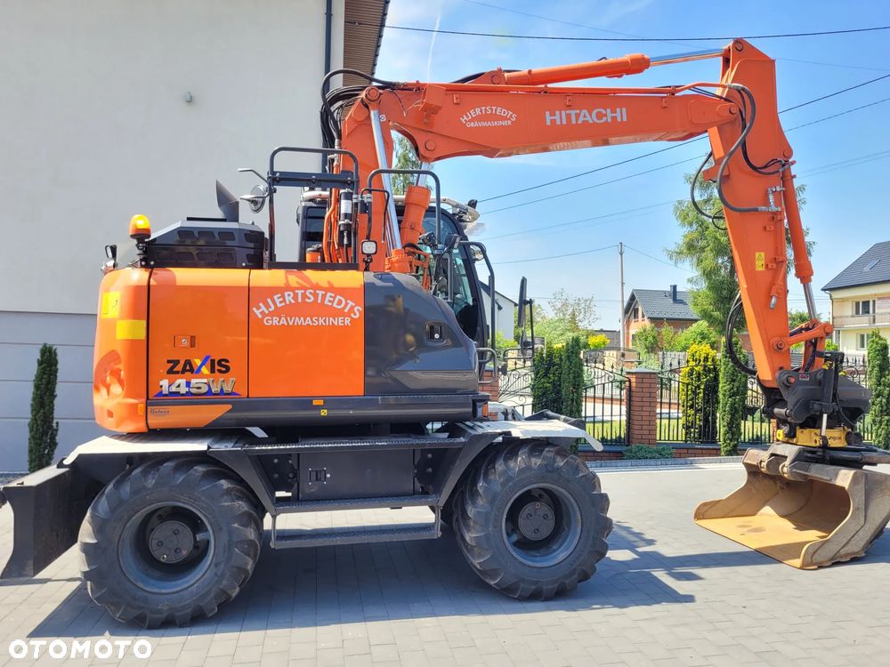 Hitachi ZX145W / ROTOTILT ze szczypcami / przyczepa / - 11
