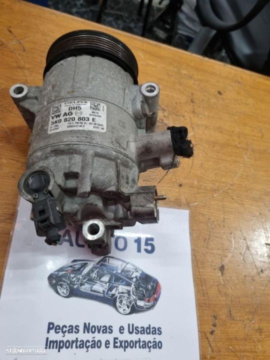 compressor de ac Seat FR 1.6 tdi  ref : 5k0 820 803 e - 2