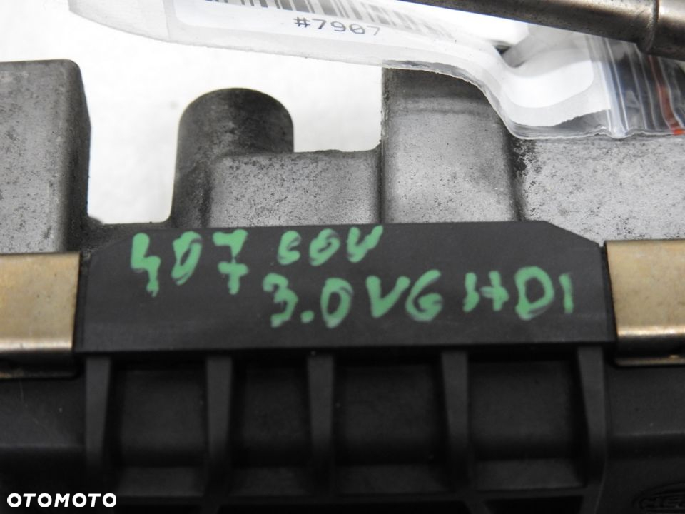 NASTAWNIK TURBINY PEUGEOT 407 3.0 V6 HDI 6NW009550 - 6