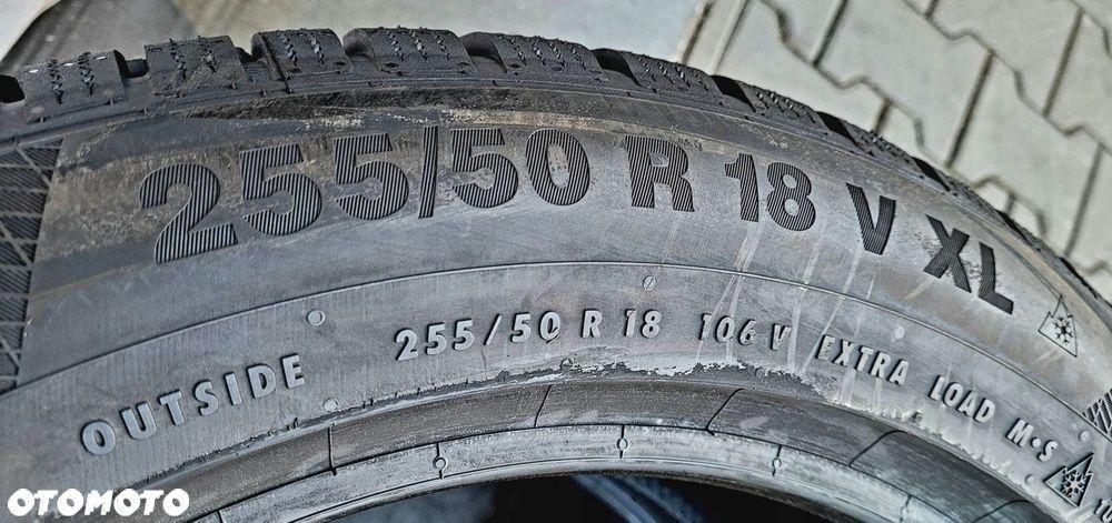 2x Continental WinterContact TS850P 255/50R18 106V XL Z364A - 5