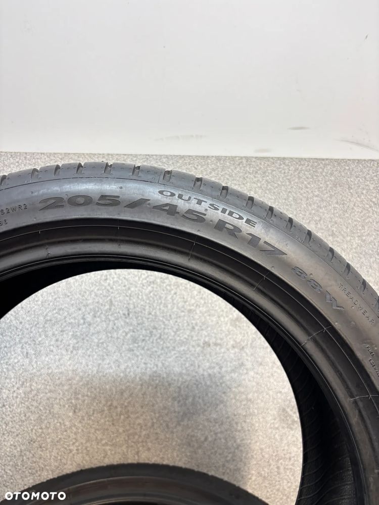 4 opony letnie Bridgestone 205/45/17 88W Cinturato P7, RSC, Run Flat, XL - 11