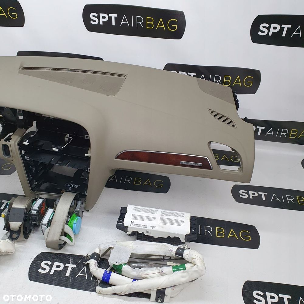 AUDI A4 B8 DESKA ROZDZIELCZA KONSOLA KOKPIT PULPIT PODUSZKI AIRBAG AIR BAG PASY KIT SET - 4