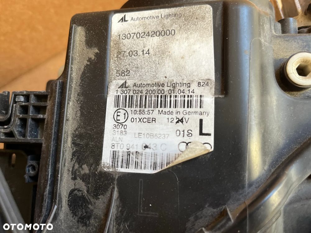 LAMPA AUDI A5 LIFT XENON BIXENON NIESRETNY AUDI A5 2011-2015 8T0941043C - 5