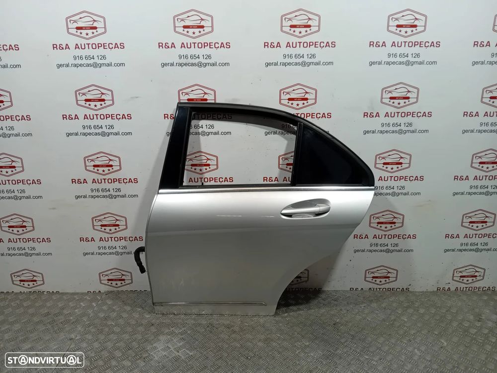 Porta Trás Traseira Esquerda Mercedes Class C W204 Sedan Original - 1