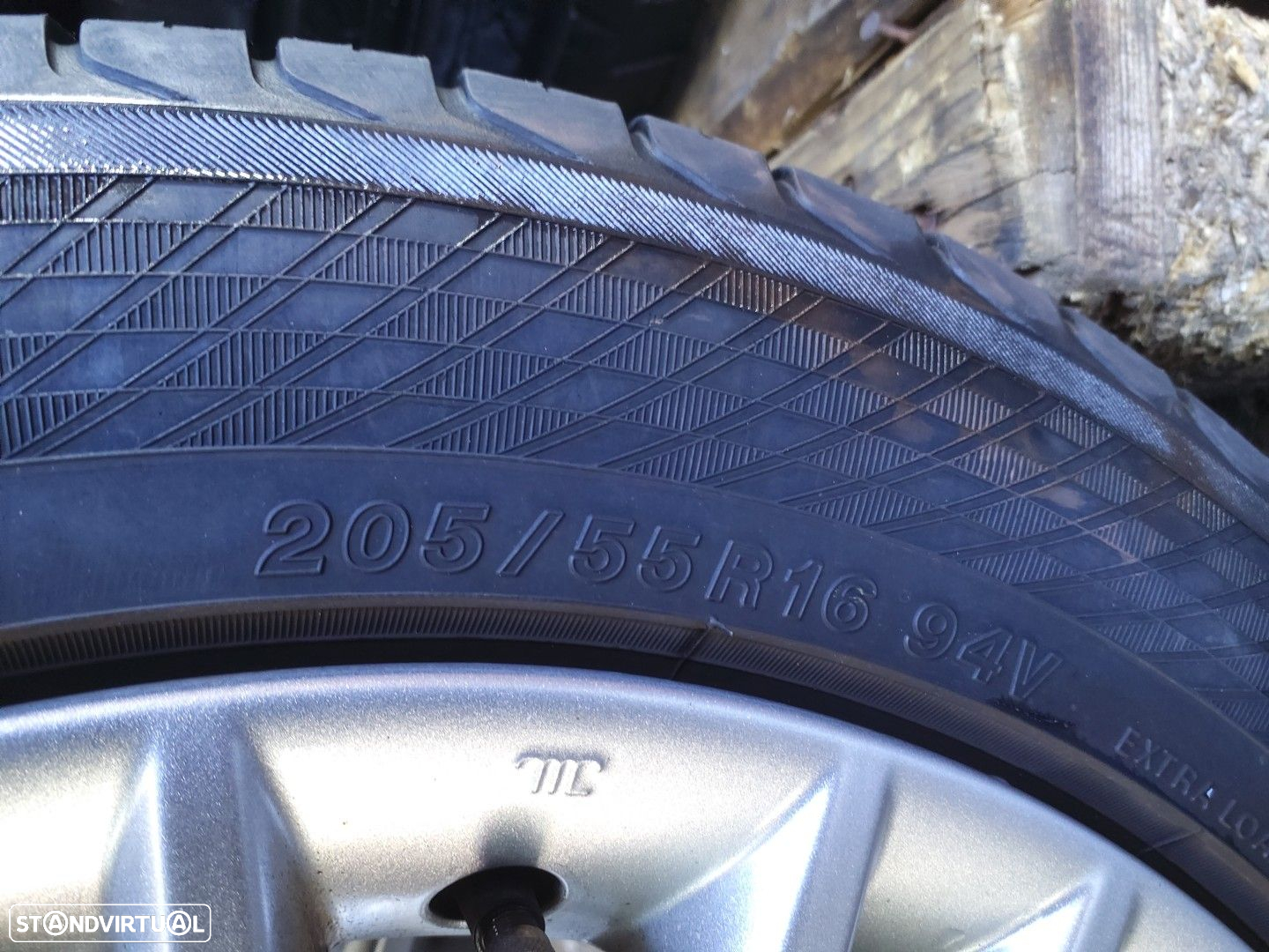 Jantes FIAT BRAVO II R16 com pneus 205/55 furação 4x98 - 8