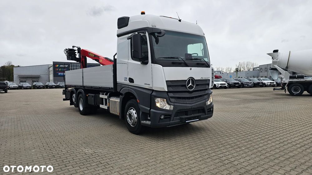 Mercedes-Benz ACTROS 2546 6x2 E6, SKRZYNIA+HDS PALFINGER PK 20.501 L TEC3 - 22