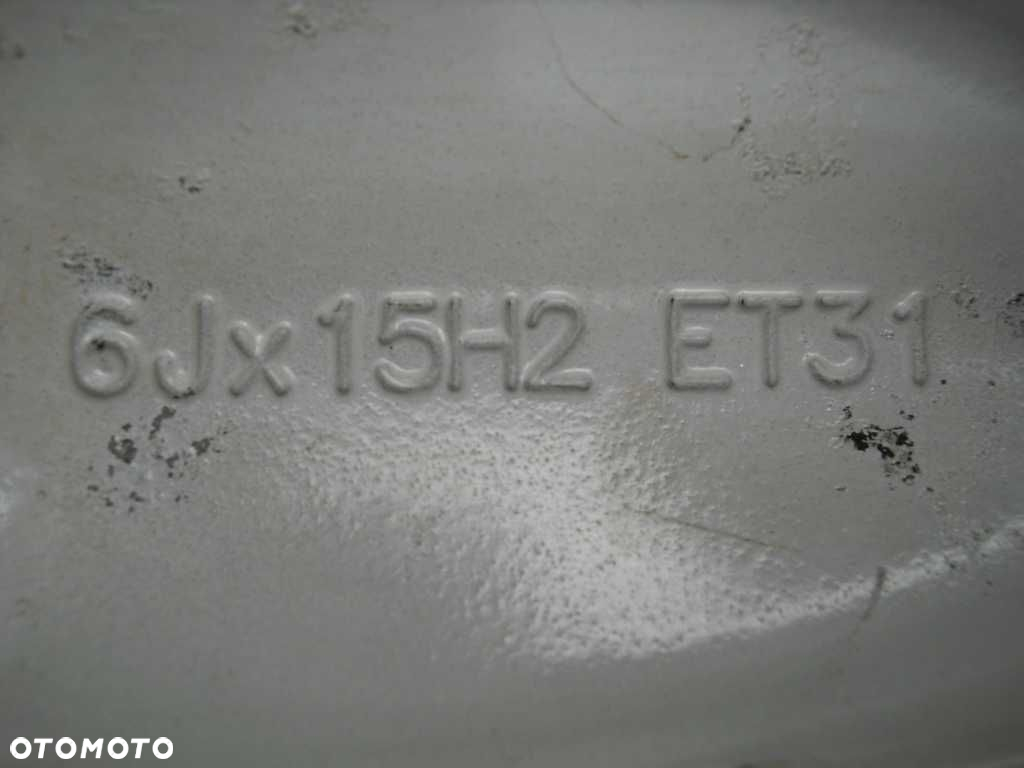 Felgi alu 6Jx15 5x112 ET31 Mercedes C-Klasse W203 W202 CLK ORYGINALNE - 6