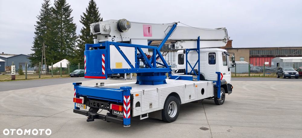 MAN L2000 Dźwig Dekarski Klaas K 28-34 2002r. Żuraw Ciesielski - 6