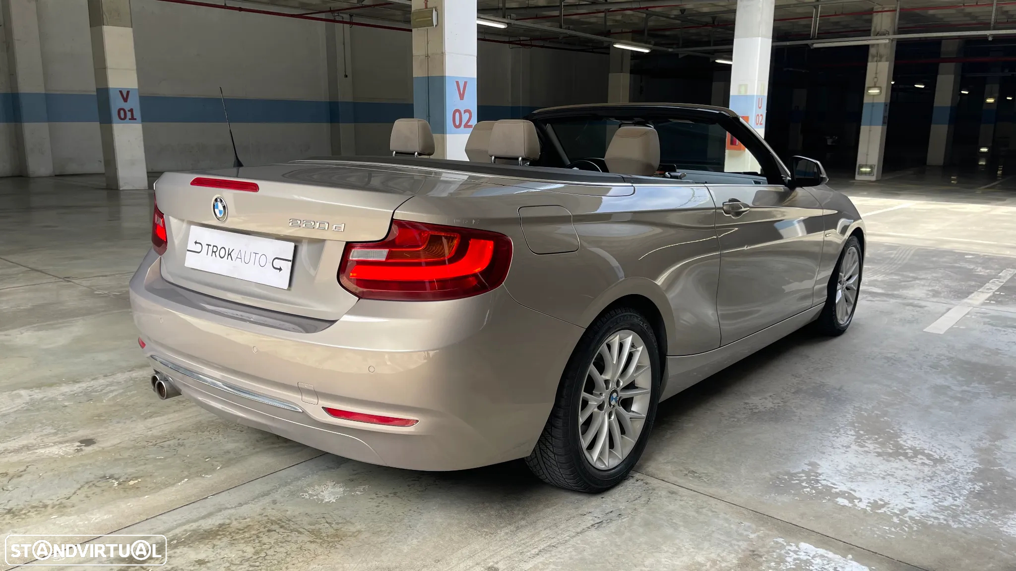 BMW 220 d Cabrio Aut. Luxury Line - 9