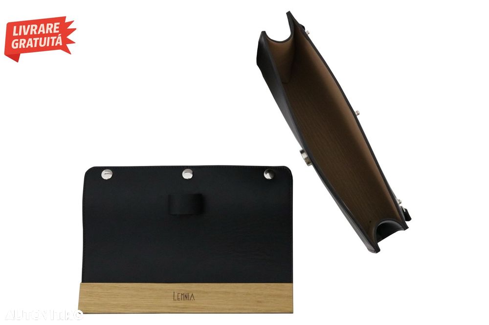 Geanta cu Clapeta Interschimbabila Lemnia Play Negru- livrare gratuita - 11