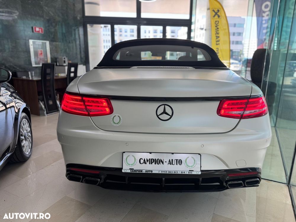 Mercedes-Benz S 500 Cabrio Aut - 11