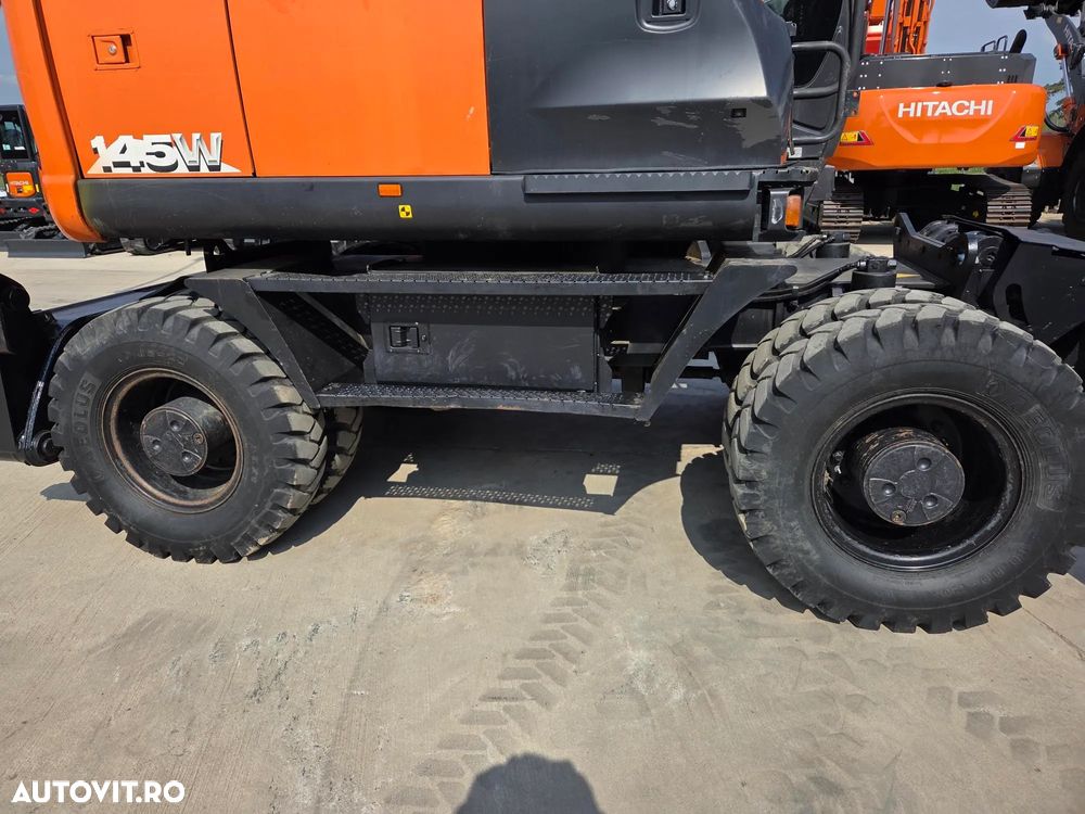Hitachi PE ROTI 17t, ZX145W-6, 2018, 4.379h, LAMA SI CALE, 3 BRATE EXCAVARE, ad sapare 6m, latime 2,5m, inst picon+rotire, cupa EXCAVARE NOUA, cupa TALUZ INCLINABILA, Antifurt, 3 camere, consum mediu 8,6l/h, posibil leasing 3 ani, CA NOU, PROMOTIE 91.900 EUR - 16