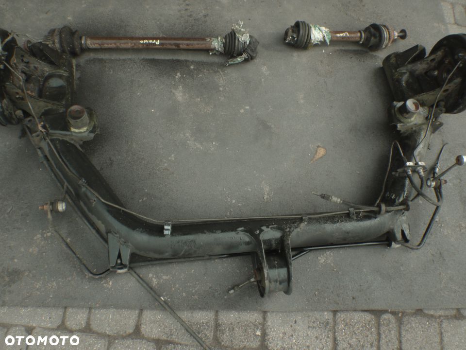 półoś półośka krzyżak drążek stabilizacyjny piasta bęben smart 450 451 jak nowe - 8