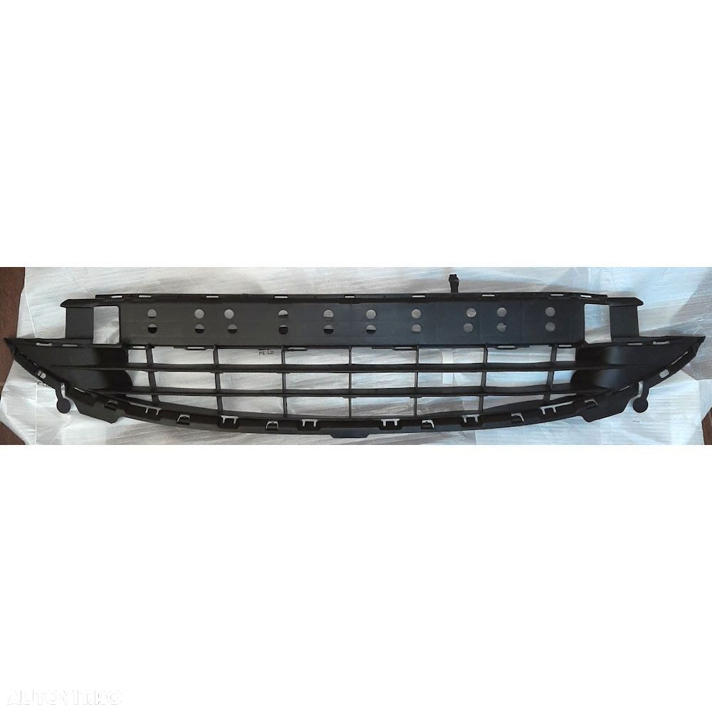 Grila bara fata Peugeot 207 (W), 05.2006-12.2013, Retov, fata, Doar Partea Inferioara - 1