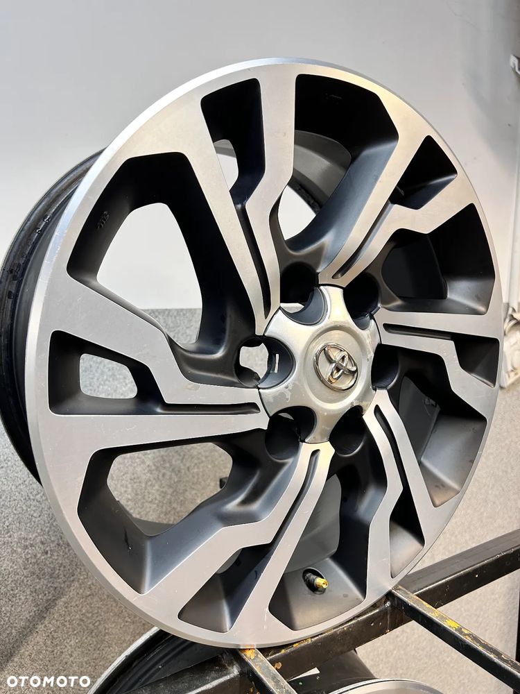 4 FELGI ALU. TOYOTA HILUX, LAND CRUISER  17'' 7,5J  ET30  PC457-0K001 - 5