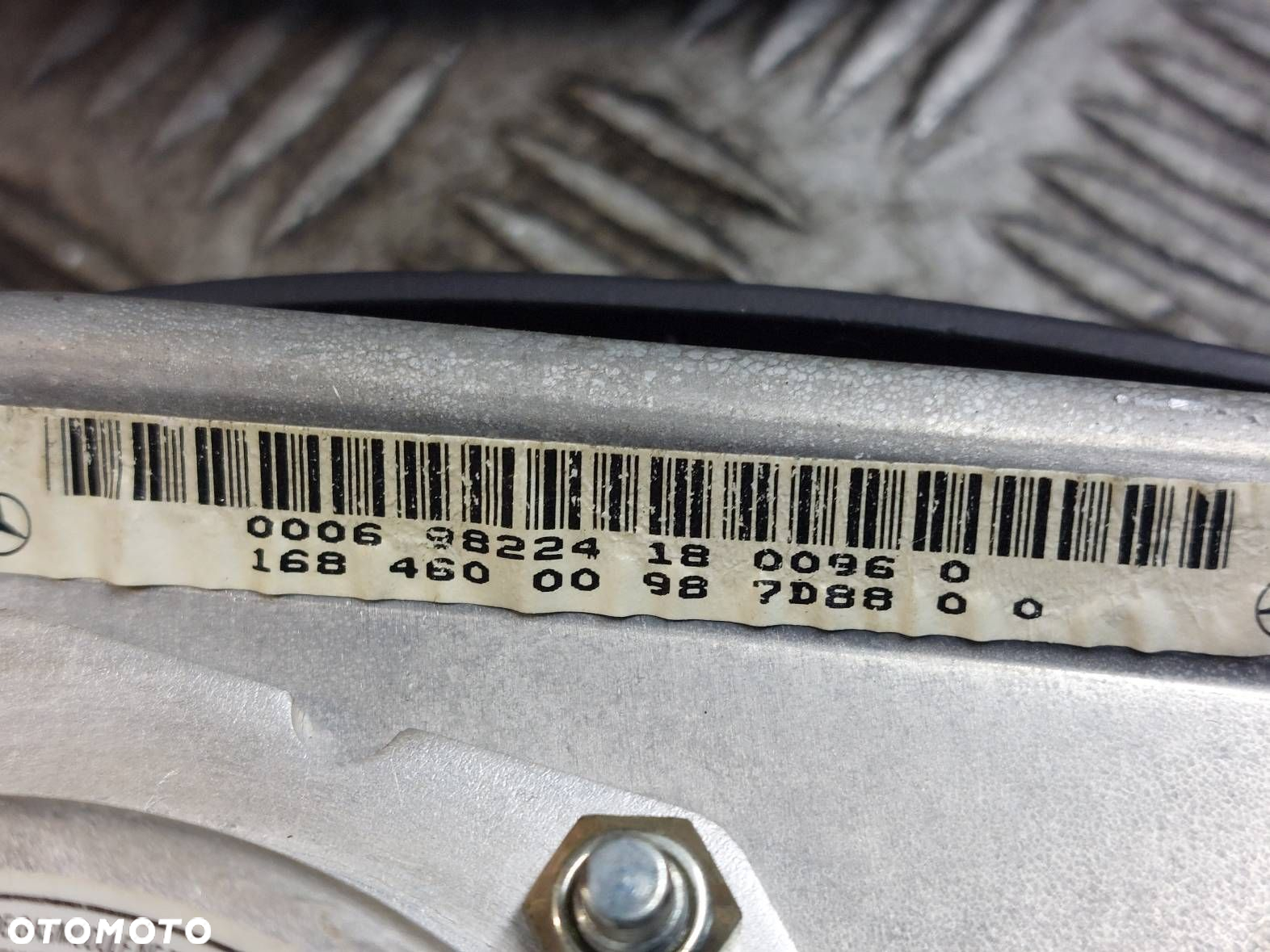 KIEROWNICA + PODUSZKA MERCEDES W168 A KLASA 1684600098 - 8