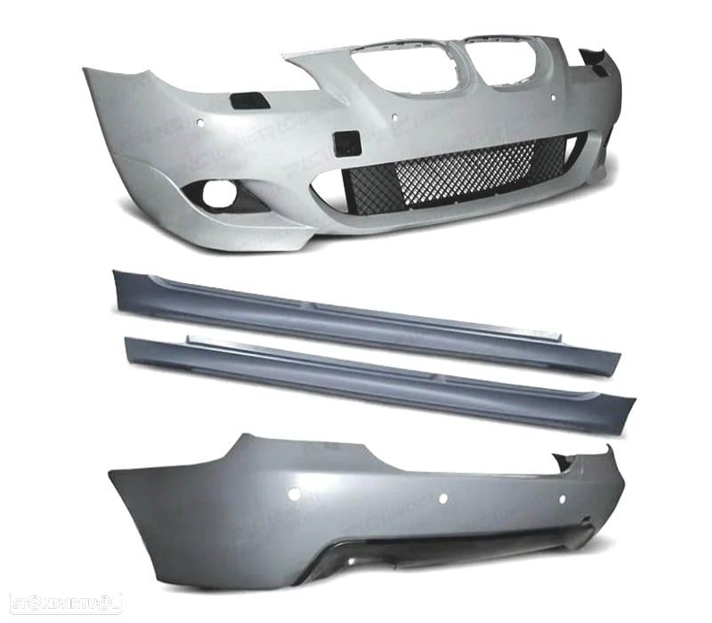 KIT CARROÇARIA BMW E60 07-10 PDC LOOK M - 2