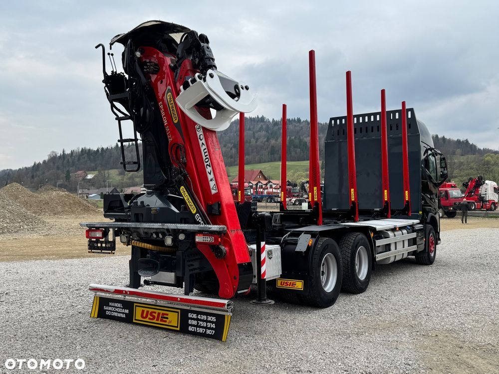 Volvo FH500 EPSILON M12Z 6x4 DOLL Do drewna drzewa kłody stosu - 5