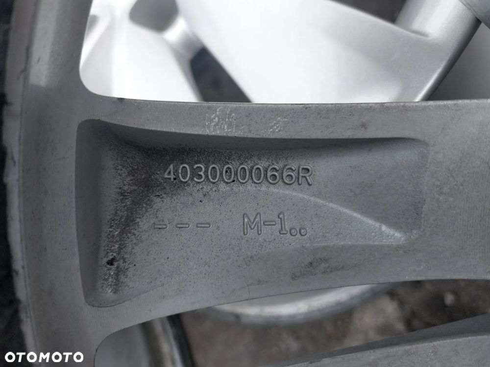 RENAULT SCENIC III MEGANE III FELGI ALUFELGI R17 7.5J ET49 5X114.3 OE RENAULT 403000066R PROSTE! - 6