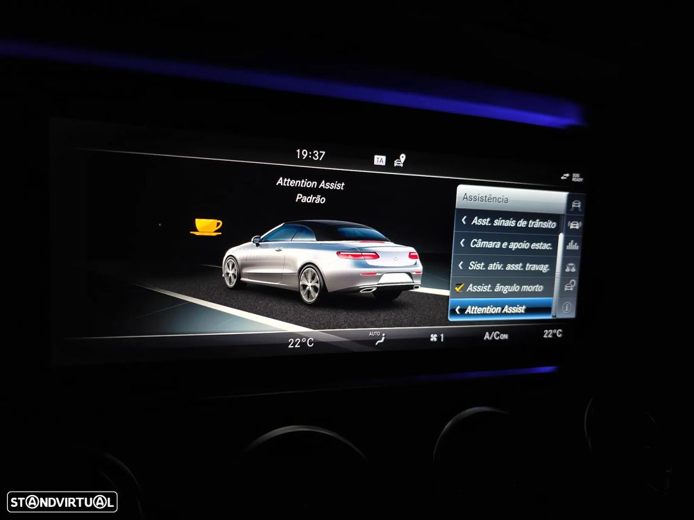 Mercedes-Benz E 220 d Cabrio 9G-Tronic AMG Line - 54