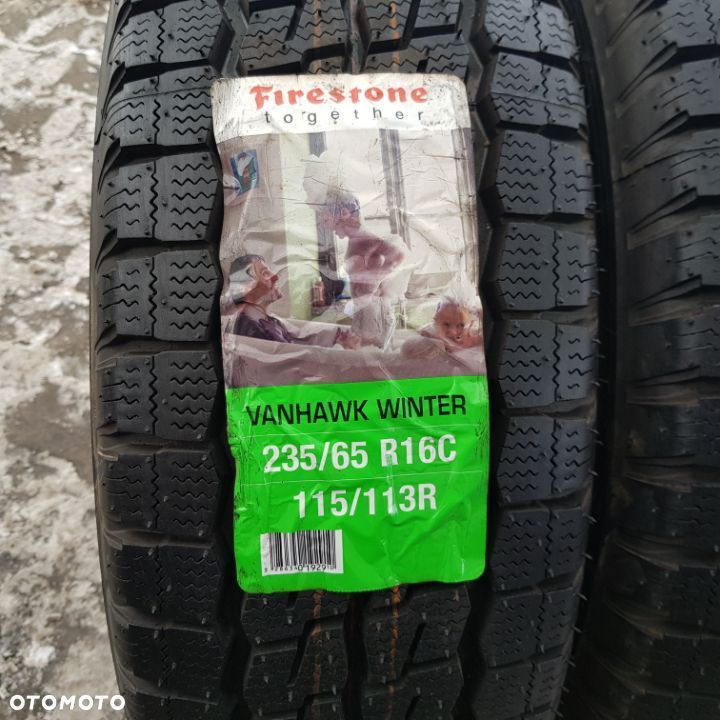4x 235/65R16C Firestone Vanhawk Winter Nowy komplet opon zimowych Poznań - 2