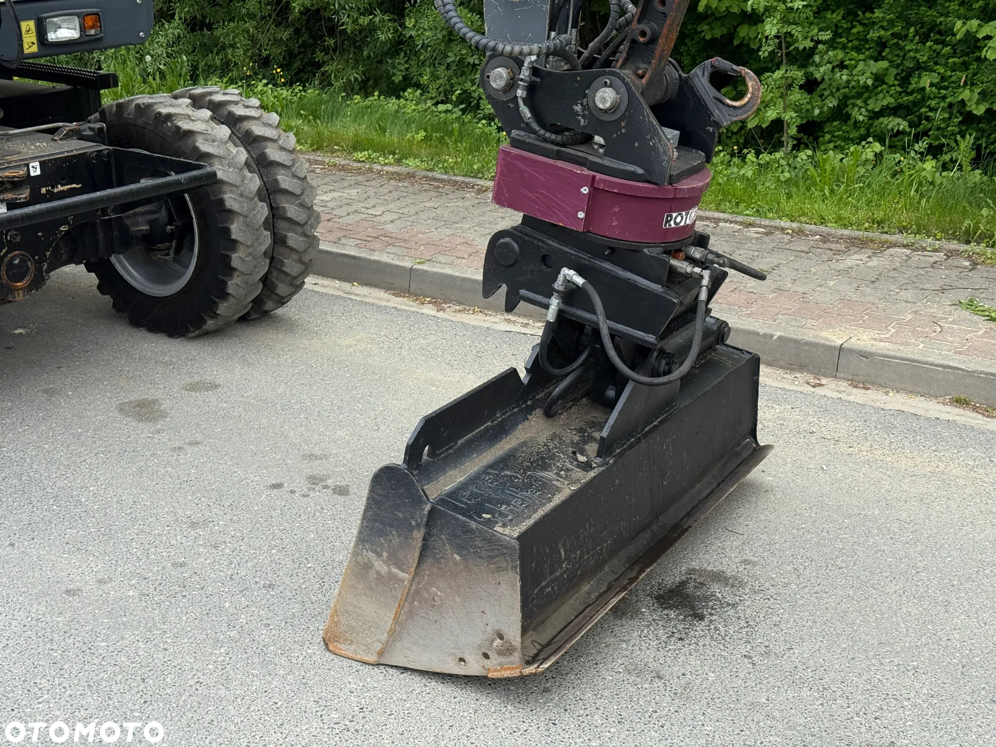 Terex * Koparka Kołowa TEREX TW 85 * Sprowadzona * Rototilt * - 3