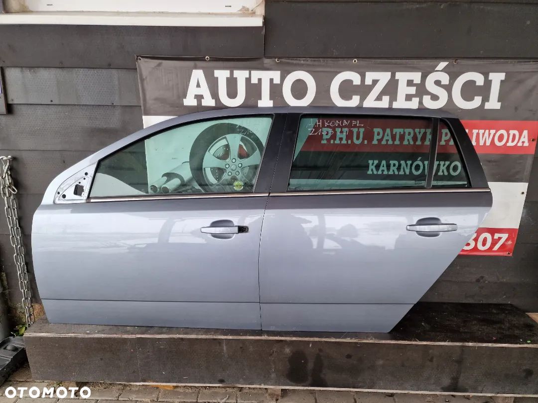 Drzwi LEWY PRZÓD  TYŁ OPEL Astra H KOMBI Z163 - 1