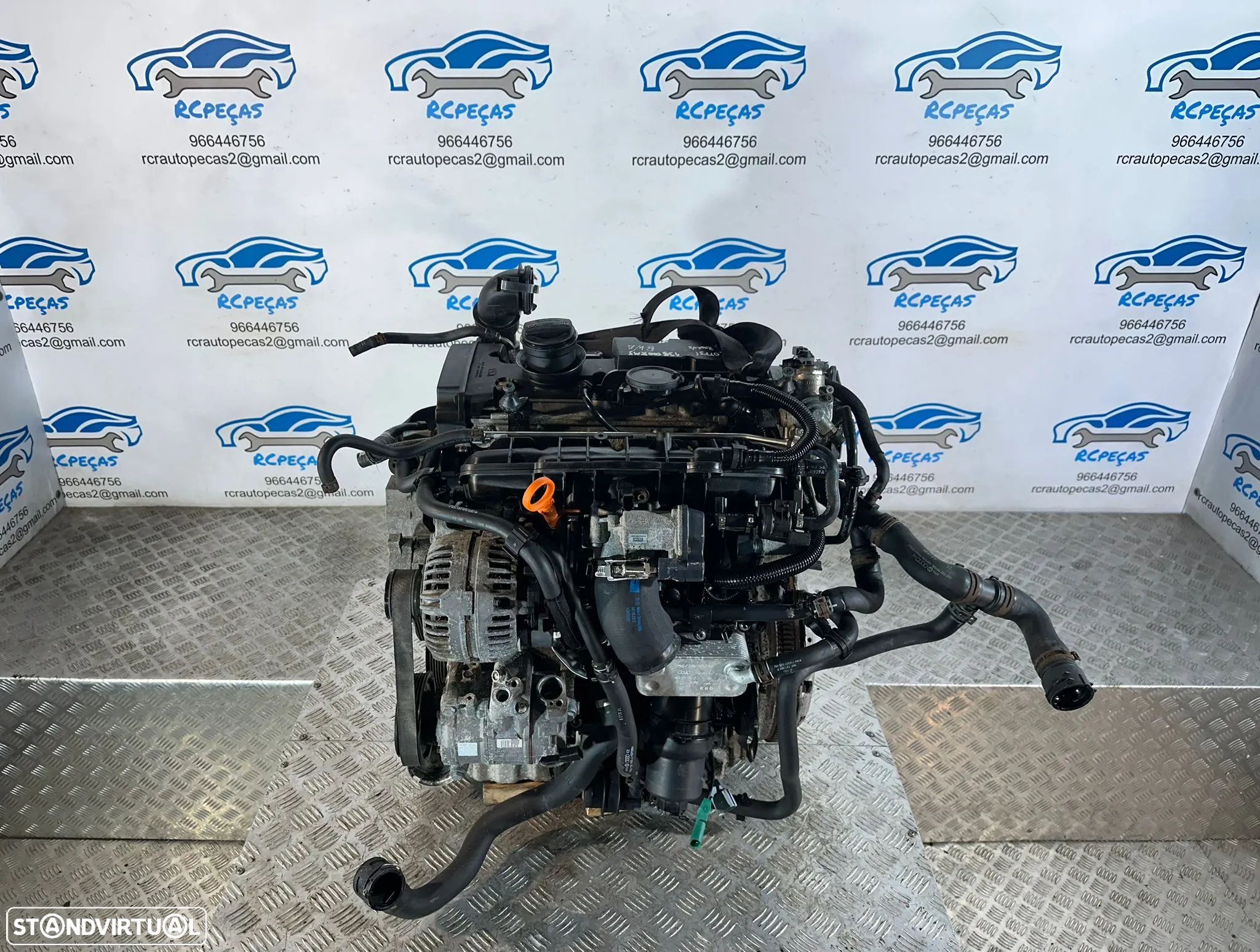 .Motor Completo BWA Audi VW Volkswagen Seat Skoda 2.0 TFSI 200CVs - 1