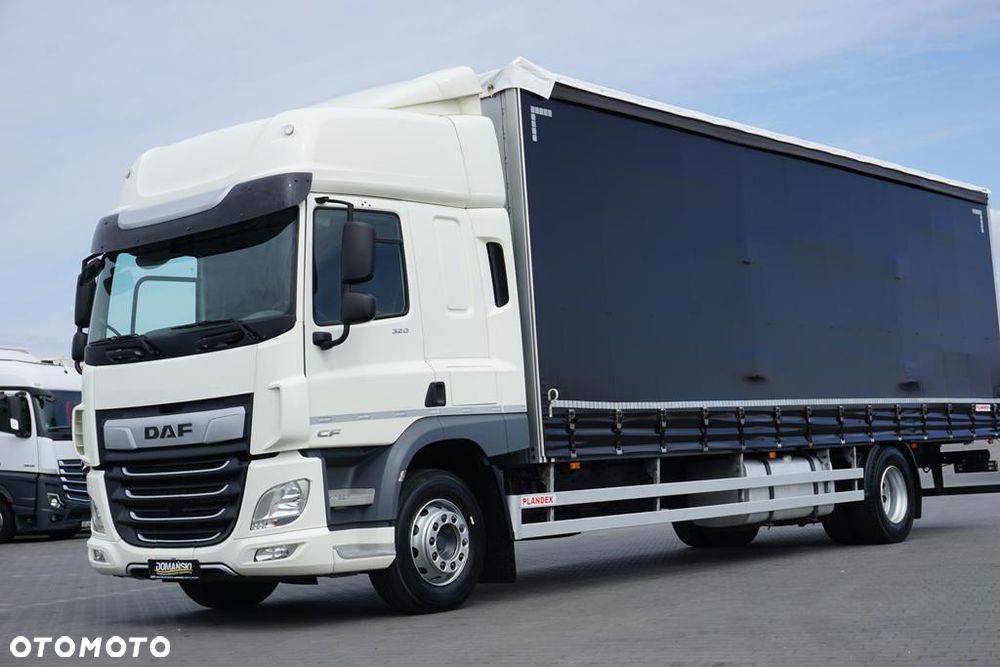 DAF / CF / 320 / ACC / E 6 / FIRANKA / 22 PALETY / DŁ. 9 M / ŁAD. 8 960 KG - 22