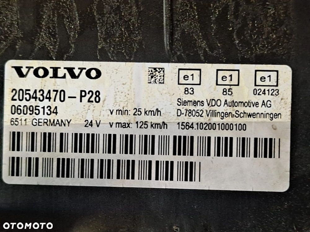 20543470-P28 20543470-P29 Licznik ZEGAR VOLVO VDO FH FM - 3