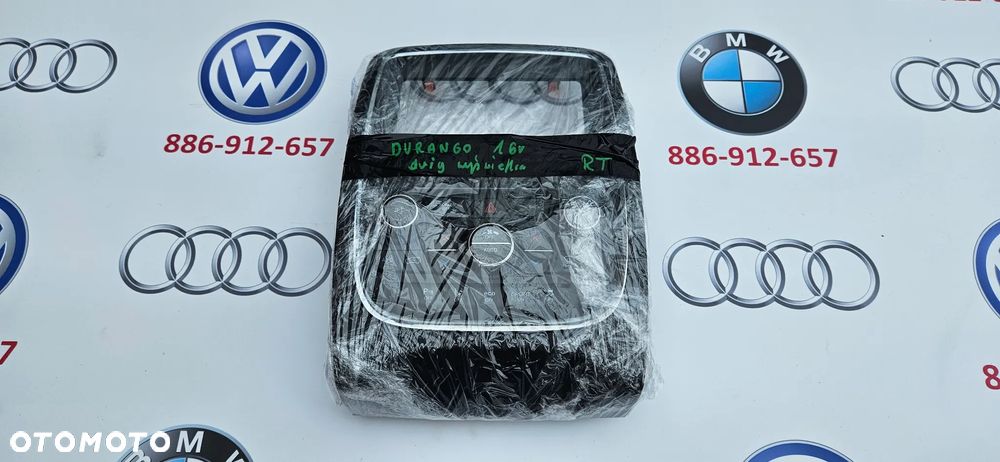 Dodge Durango III LIFT 2014-2017 Panel klimatyzacji AC Panel sterowania nawiewem Ramka wyświetlacza radia pod duży wyświetlacz P68253734AG - 12