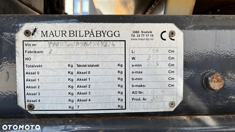 Volvo FH540 6x4 + RETARDER + LIFTING AXLE + EURO 6 - 37