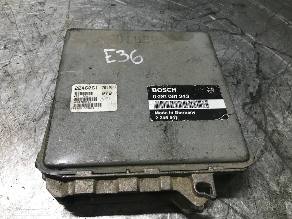 CENTRALINA DO MOTOR BMW SERIE 3 E36 318TDS 0281001243 2246061 2245541 - 2