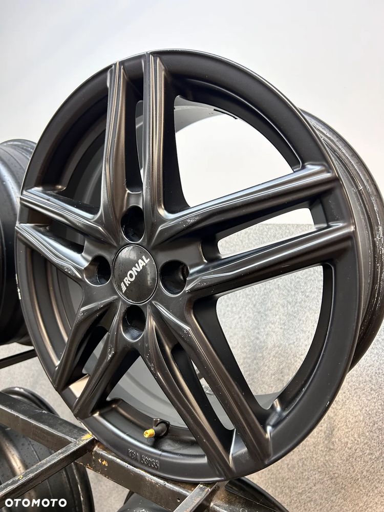 4 FELGI ALU. FIAT 500 16'' 6,5J ET35 RONAL: 65R6654.02 , KBA: 53055 - 7