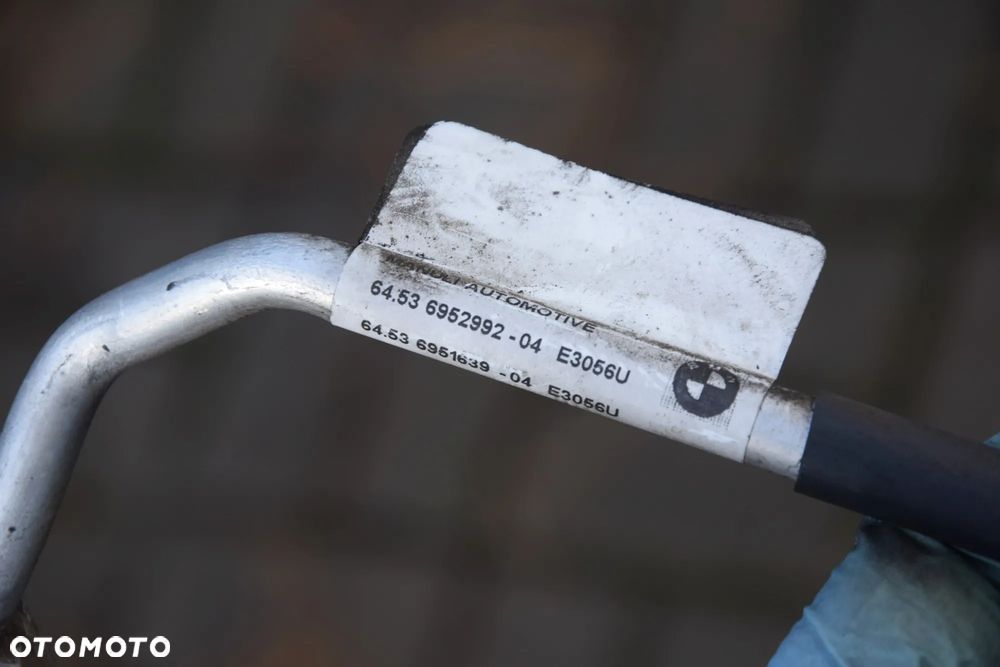 BMW E90 E91 Przewód klimatyzacji 6952992 6951639 - 2