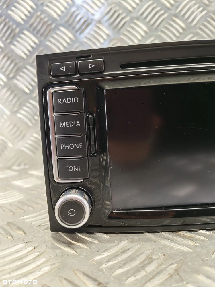 VW TOUAREG 7L 06-09R RADIO CD NAWIGACJA ORYGINAL 7L6035680B 7L6035680 B BRAK KODU - 2