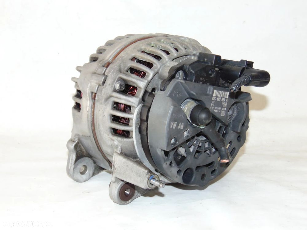 Alternator 03C903023A CAX VW Volkswagen Golf V Touran I Passat B6 Scirocco Tiguan I benzyna 1.4 TSI - 4